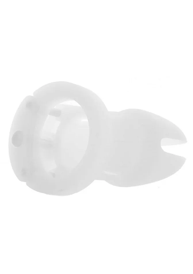 Blue Line CandB Gear Male Sex Toys Silicone Chastity Cage