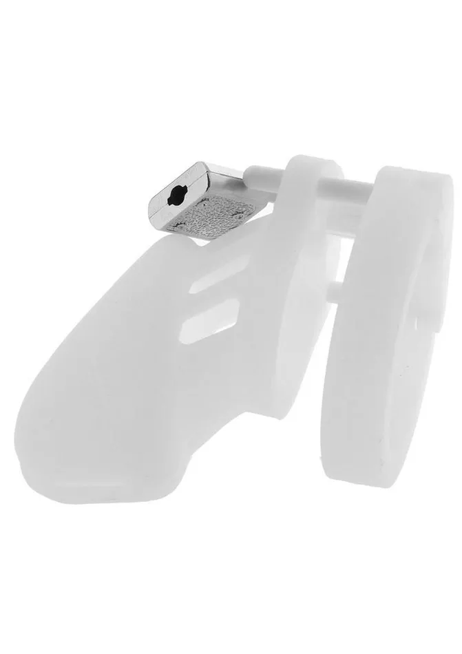 Blue Line CandB Gear Male Sex Toys Silicone Chastity Cage