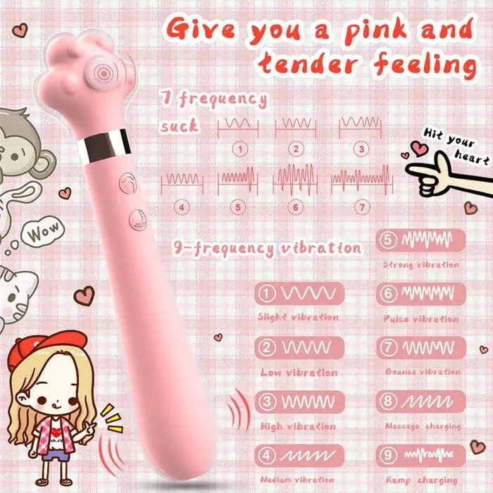 Cats Paw Masturbation Vibrator Inyarose Female Sex Toys