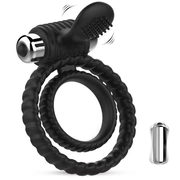 Dual Rings Penis Ring Male Enhancement Earlypeach Male Sex Toys