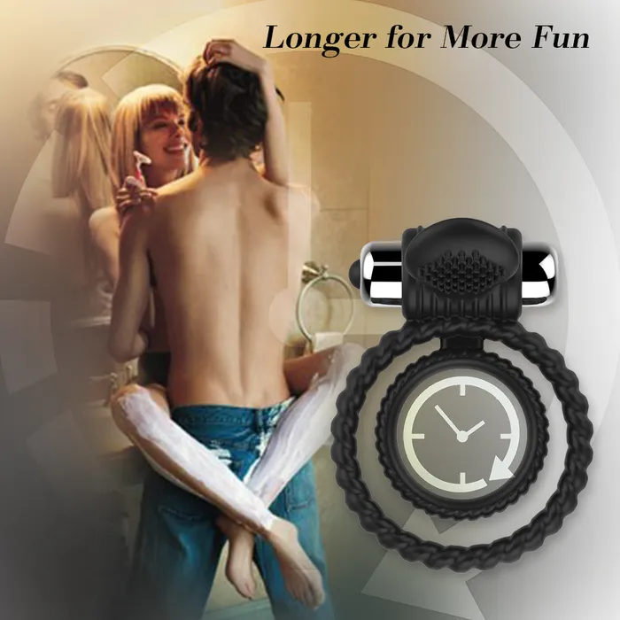 Dual Rings Penis Ring Male Enhancement Earlypeach Male Sex Toys