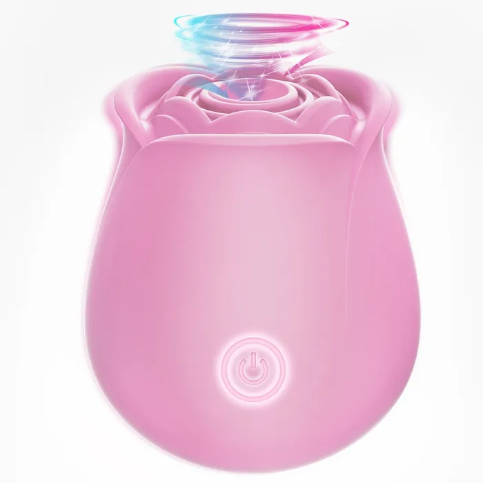 Earlypeach Female Sex Toys 10 Suction Oral Sex Rose Clitoral Stimulator Vibrator