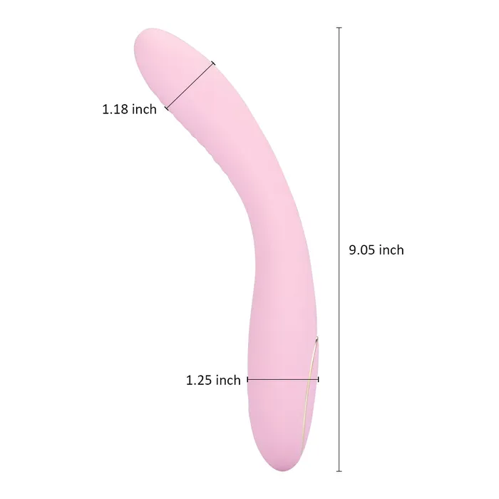 Female Sex Toys Earlypeach G Spot Vibrator Clitoris Dildo Nipple StimulatorPink