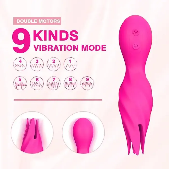 Female Sex Toys Inyarose Foreplay Flirting Nipple Clitoris Vibrator