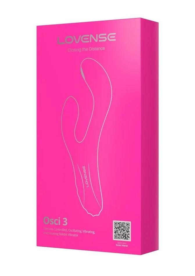 Female Sex Toys Lovense Osci 3 Rechargeable Silicone GSpot Vibrator with Clitoral Stimulator Lovense Female Sex Toys Lovense Osci 3 Rechargeable Silicone GSpot Vibrator with Clitoral Stimulator Lovense