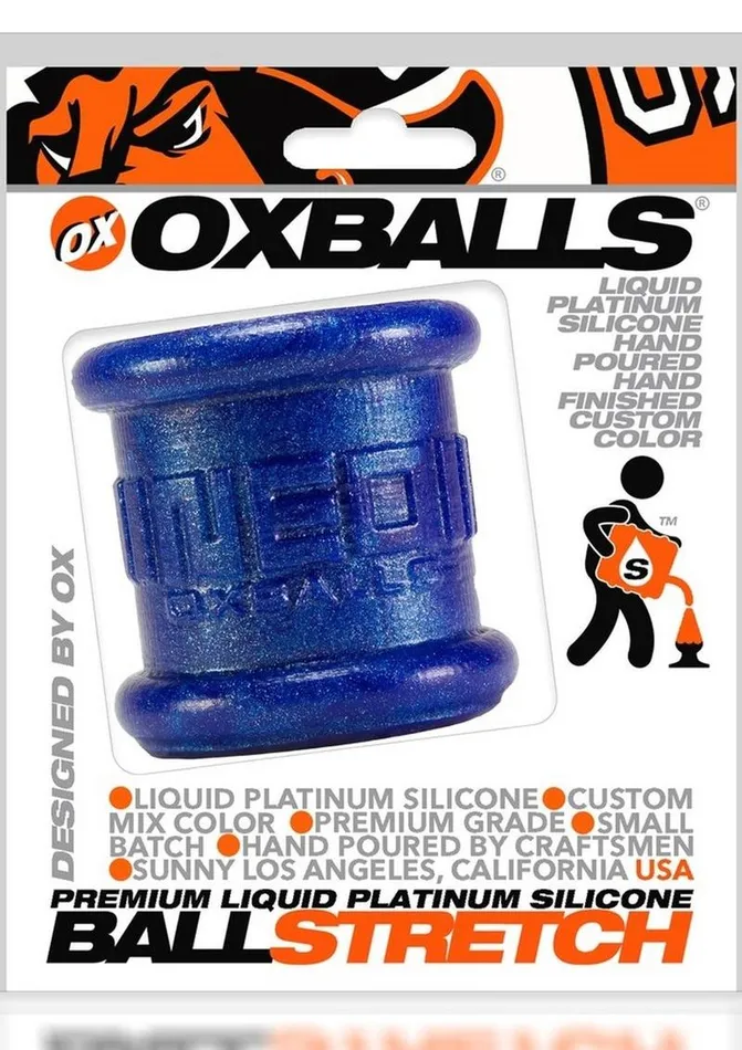 Female Sex Toys Neo Tall Silicone Ballstretcher Large Blueballs Oxballs