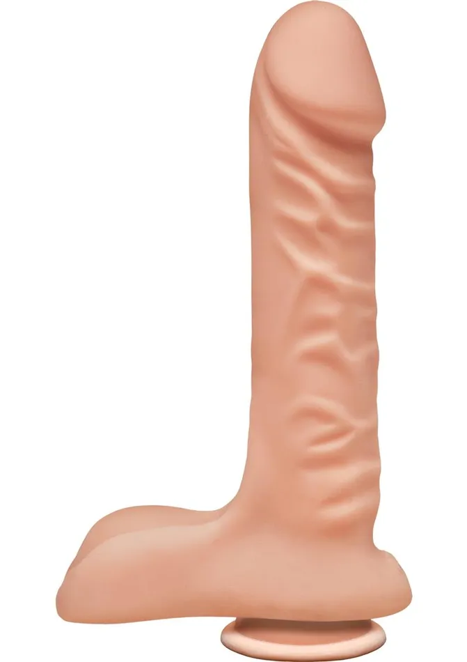 Female Sex Toys The D The D Super D Ultraskyn Dildo with Balls