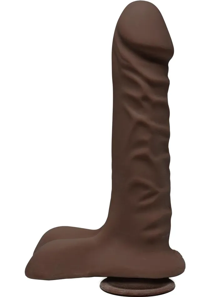 Female Sex Toys The D The D Super D Ultraskyn Dildo with Balls