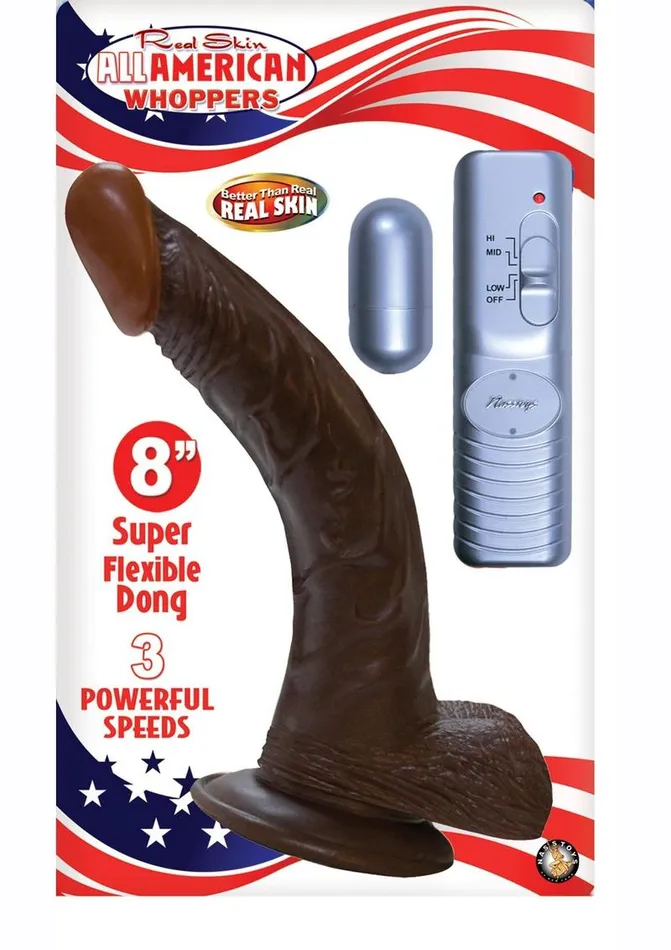 Female Sex Toys Whoppers All American Whoppers Vibrating Dildo with Balls and Bullet Female Sex Toys Whoppers All American Whoppers Vibrating Dildo with Balls and Bullet