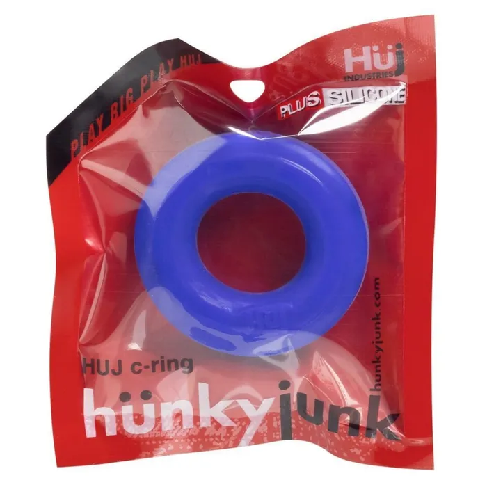 Hunkyjunk Male Sex Toys Hunkyjunk HUJ Cock Ring Blue
