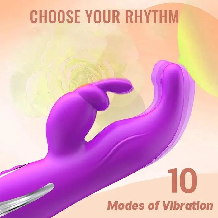 Inyarose Female Sex Toys 3in1 Rabbit Clitoral Vibrator