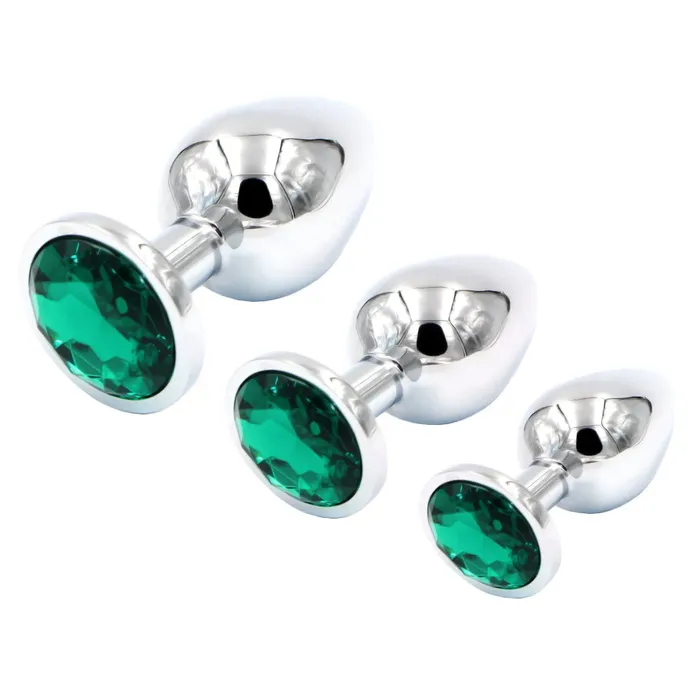 Jewelry Plug Set 3 Piece Love Plugs Anal Jewelry Plug Set 3 Piece Love Plugs Anal