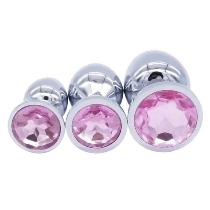 Jewelry Plug Set 3 Piece Love Plugs Anal Jewelry Plug Set 3 Piece Love Plugs Anal