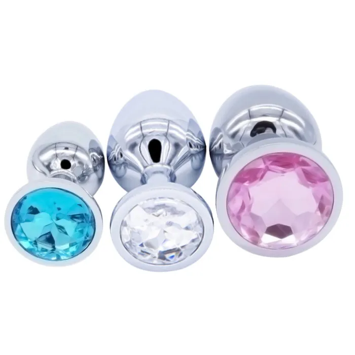 Jewelry Plug Set 3 Piece Love Plugs Anal Jewelry Plug Set 3 Piece Love Plugs Anal