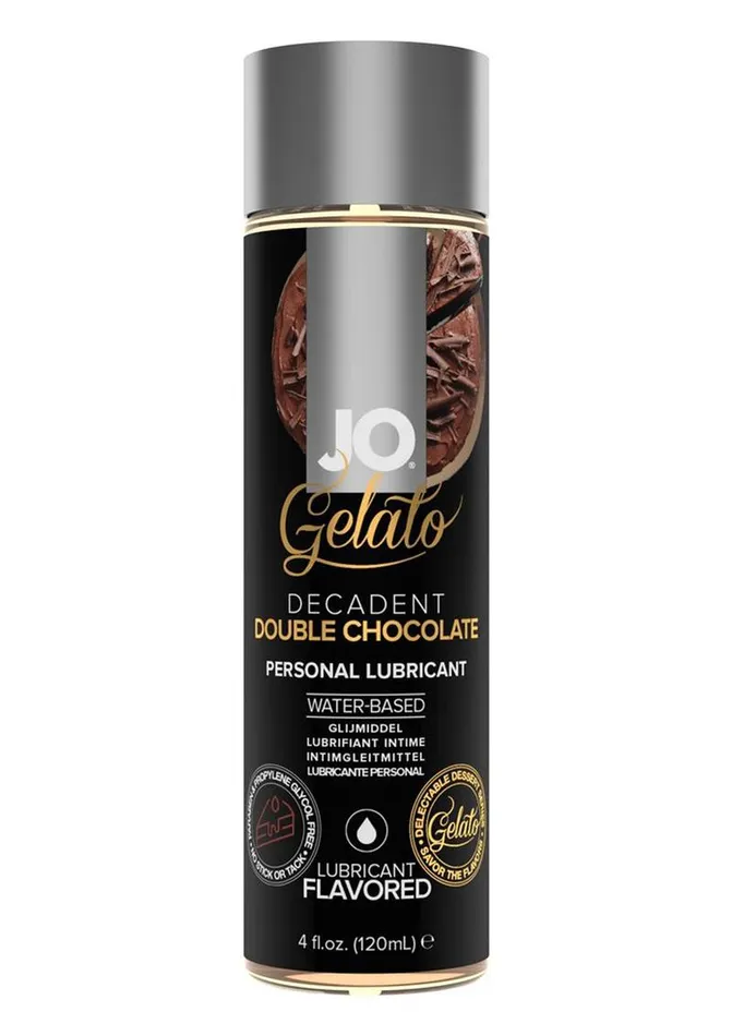 JO Gelato Water Based Lubricant Decadent Double Chocolate System JO Lubricants JO Gelato Water Based Lubricant Decadent Double Chocolate System JO Lubricants