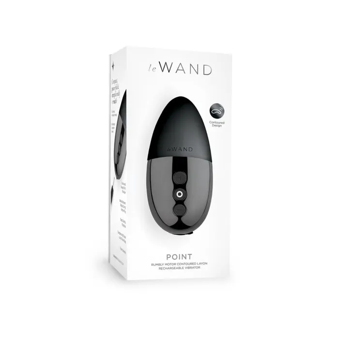 Le Wand Vibrators Le Wand Point Lay On Vibrator Black