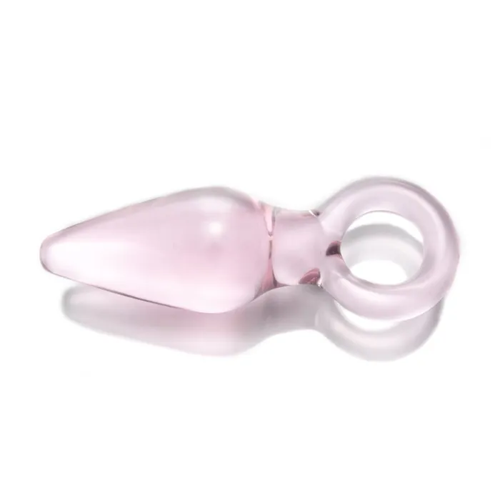 Love Plugs Anal Pink Kunai Anal Glass Toy Love Plugs Anal Pink Kunai Anal Glass Toy