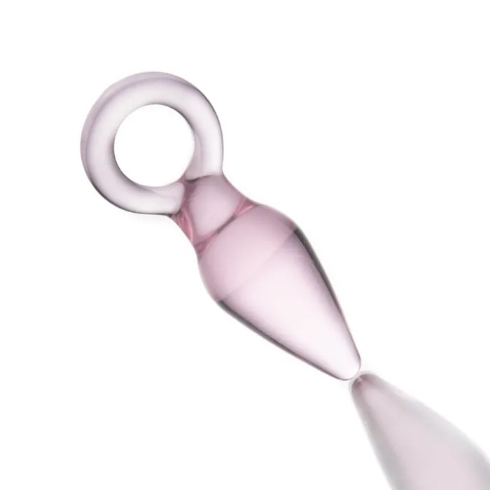 Love Plugs Anal Pink Kunai Anal Glass Toy Love Plugs Anal Pink Kunai Anal Glass Toy