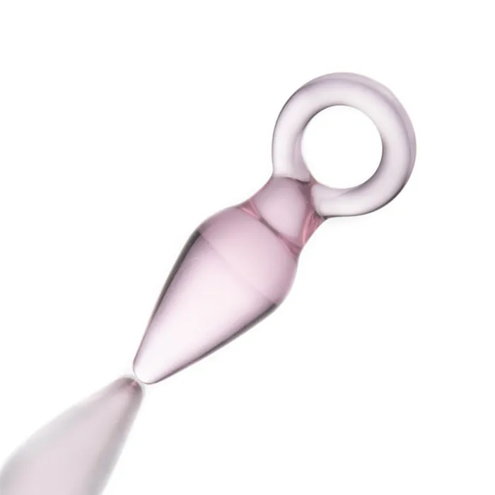 Love Plugs Anal Pink Kunai Anal Glass Toy Love Plugs Anal Pink Kunai Anal Glass Toy