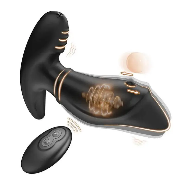 Male Sex Toys Inyarose Thumb Vibrating Prostate Massager