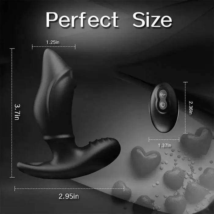 Male Sex Toys Inyarose Thumb Vibrating Prostate Massager