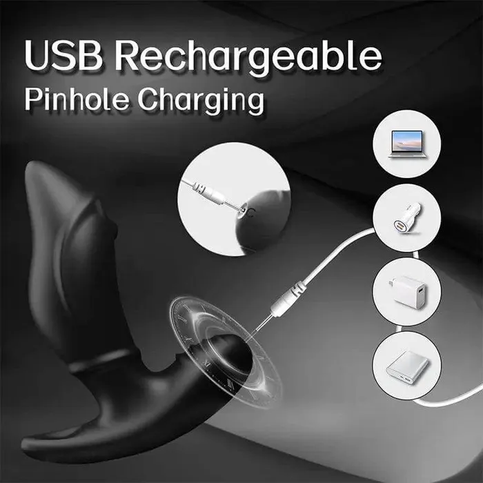Male Sex Toys Inyarose Thumb Vibrating Prostate Massager