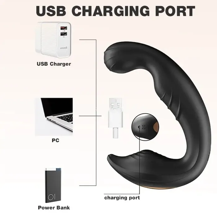 Male Sex Toys Powerful Vibrating Prostate Massager Inyarose