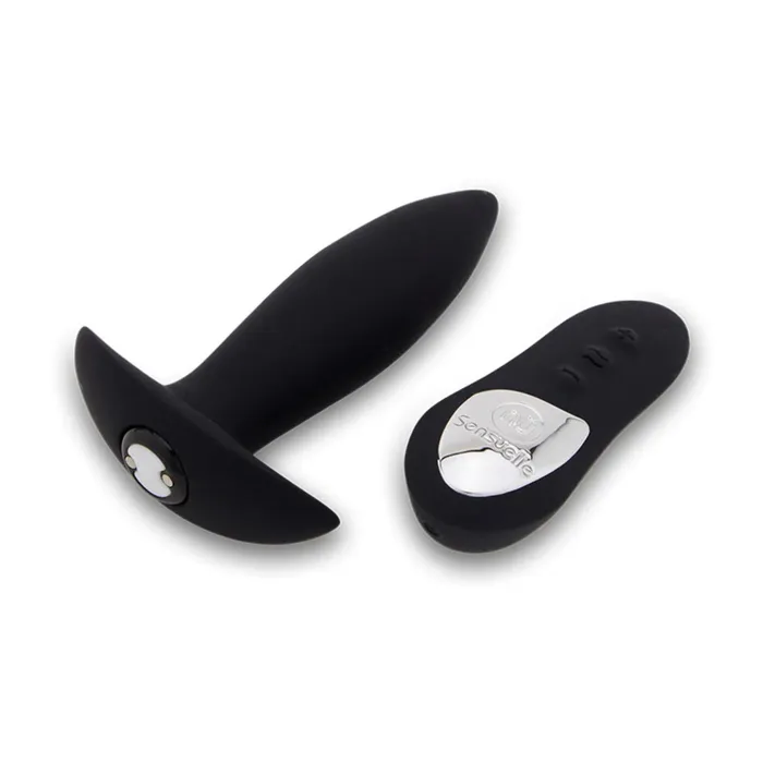 Nu Sensuelle Remote Control Mini Vibrating Butt Plug Black Nu Sensuelle Anal