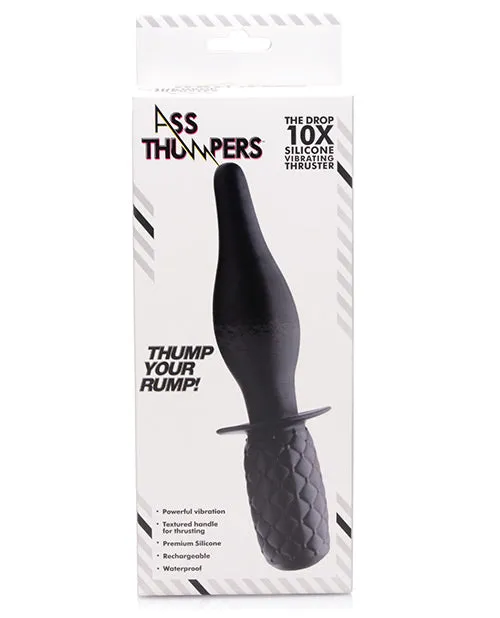 Open Desires Female Sex Toys Ass Thumpers The Drop 10x Silicone Vibrating Thruster