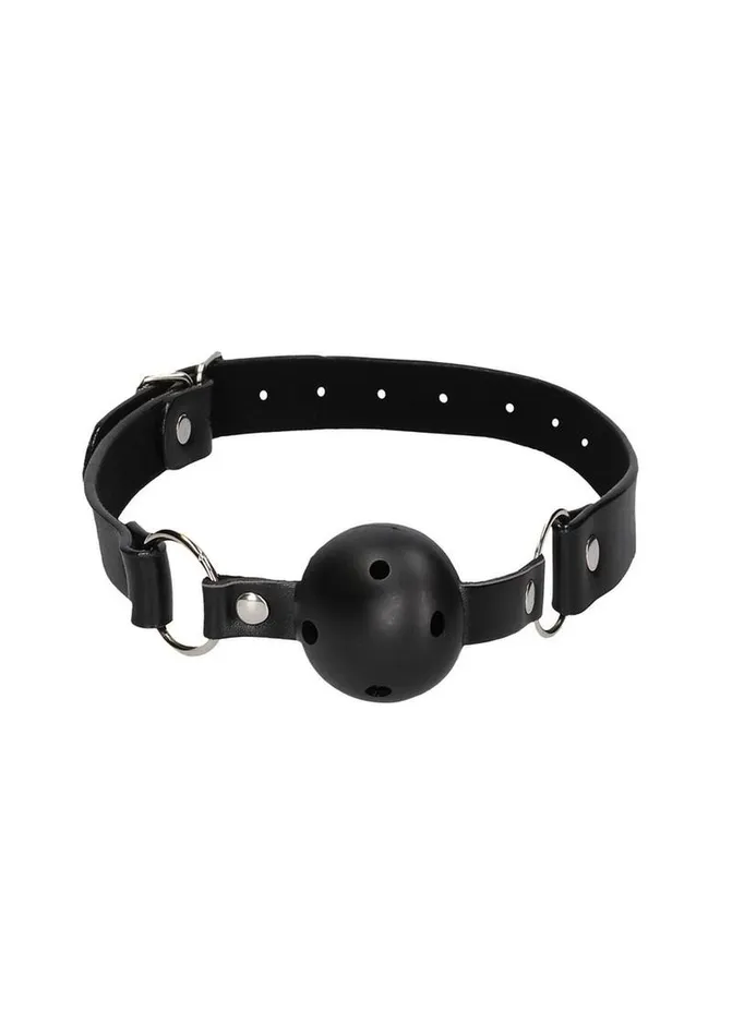 Ouch Couples Ouch Breathable Ball Gag with Nipple Clamps