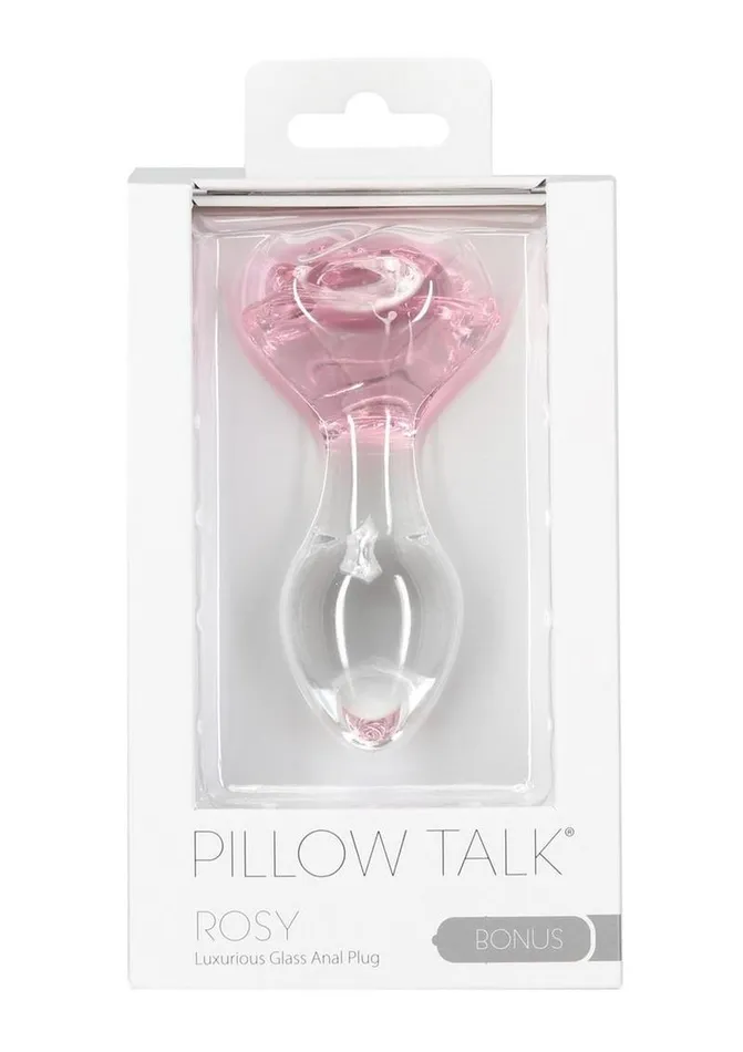 Pillowtalk Anal Pillow Talk Rosy Glass Anal Plug
