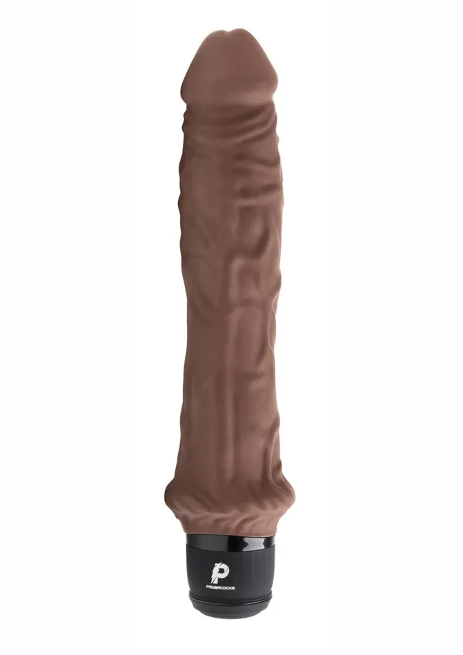 Powercocks Female Sex Toys Powercocks Silicone Rechargeable Girthy Realistic Vibrator