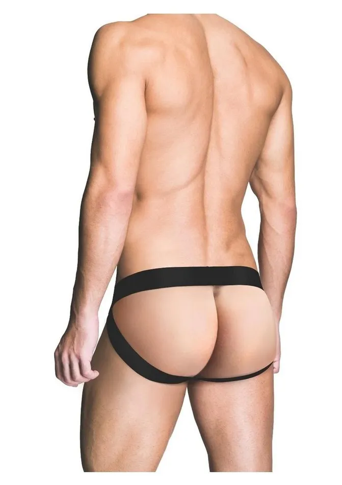 Prowler RED Prowler Red Fishnet Assless Jock Blk Md Vibrators