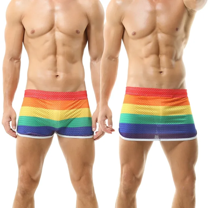 Rainbow Convertible Mesh Boxer Briefs mysite Anal