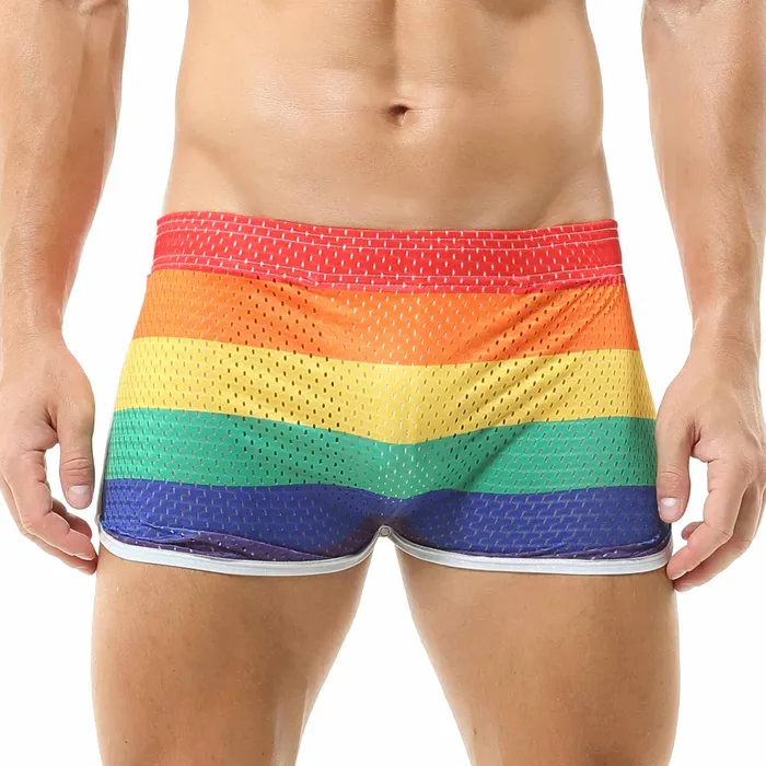 Rainbow Convertible Mesh Boxer Briefs mysite Anal