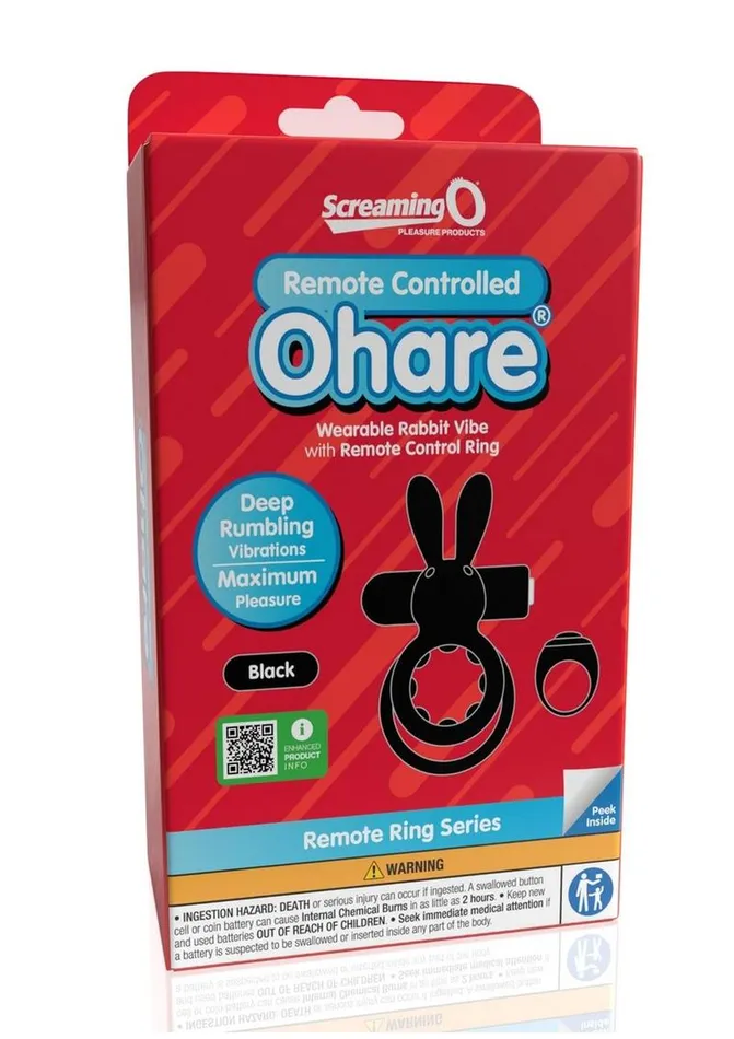 Screaming O Ohare Remote Control Rechargeable Silicone Vibrating Cock Ring Screaming O Couples Screaming O Ohare Remote Control Rechargeable Silicone Vibrating Cock Ring Screaming O Couples