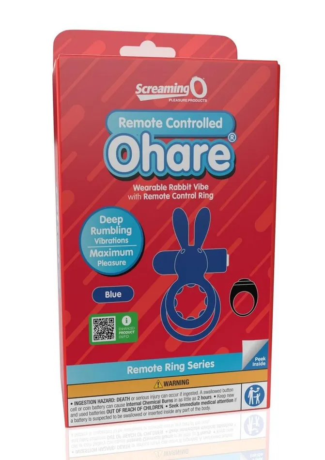 Screaming O Ohare Remote Control Rechargeable Silicone Vibrating Cock Ring Screaming O Couples Screaming O Ohare Remote Control Rechargeable Silicone Vibrating Cock Ring Screaming O Couples
