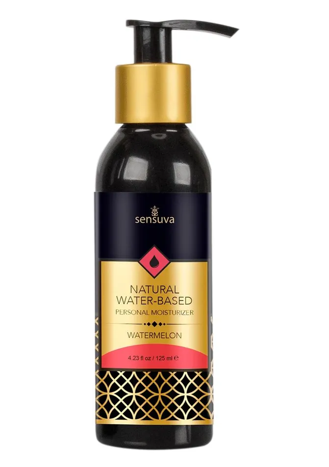 Sensuva Lubricants Sexual Health Wellbeing Sensuva Natural Water Based Watermelon Flavored Lubricant