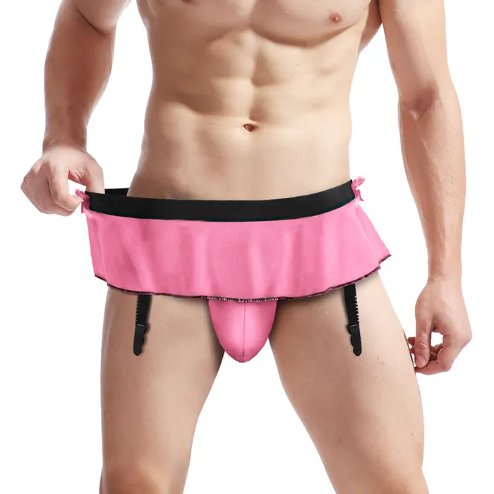 Sexy Mens Girly Underwear with Garter Versaley Female Sex Toys Sexy Mens Girly Underwear with Garter Versaley Female Sex Toys