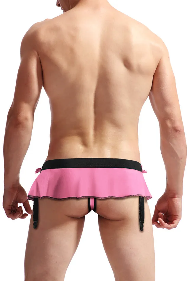 Sexy Mens Girly Underwear with Garter Versaley Female Sex Toys Sexy Mens Girly Underwear with Garter Versaley Female Sex Toys