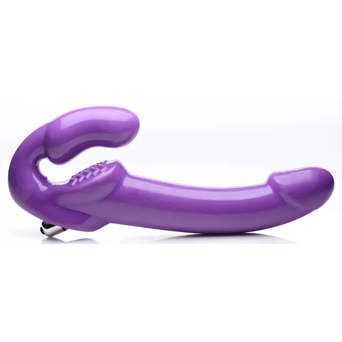 Strap U Strap U 7X Revolver Thick Vibrating Strapless StrapOn Purple Female Sex Toys Strap U Strap U 7X Revolver Thick Vibrating Strapless StrapOn Purple Female Sex Toys