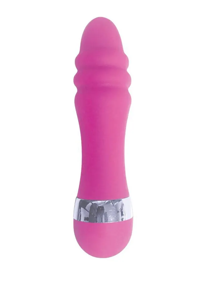 The 9s Pinkies Ridgy Silicone Mini Vibrator THE 9S Female Sex Toys