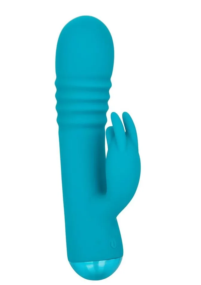 Thicc Female Sex Toys Thicc Chubby Thrusting Tickler Rechargeable Silicone Rabbit Vibrator