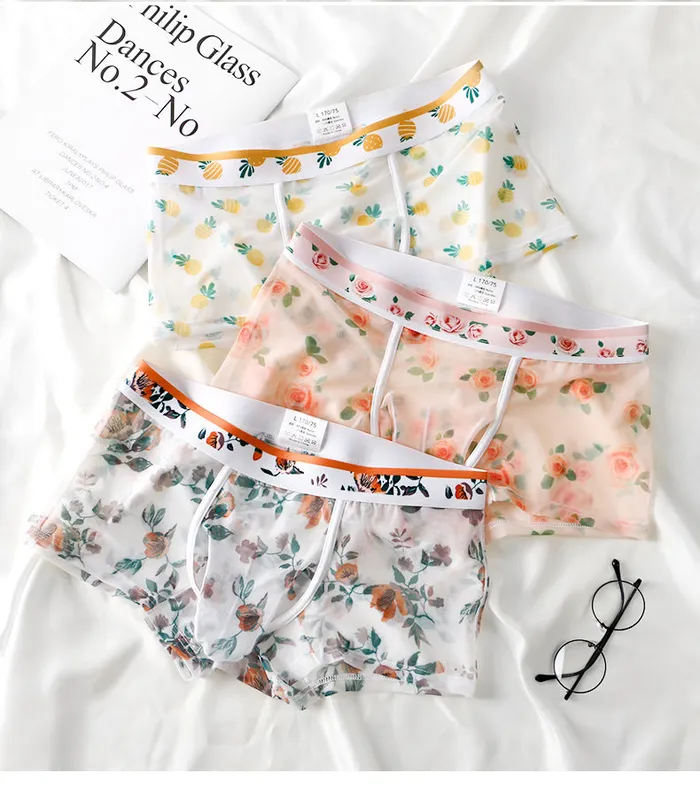 Versaley Female Sex Toys Ultrathin Mesh Printed Separate Mens Boxer Brief Versaley Female Sex Toys Ultrathin Mesh Printed Separate Mens Boxer Brief