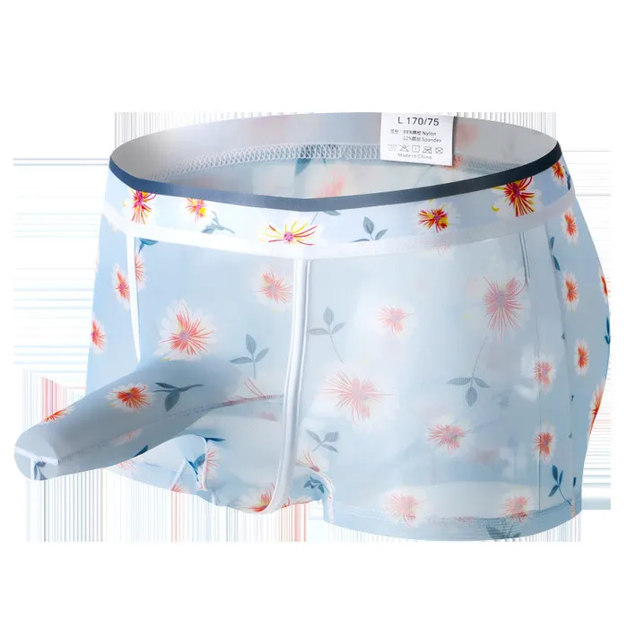 Versaley Female Sex Toys Ultrathin Mesh Printed Separate Mens Boxer Brief Versaley Female Sex Toys Ultrathin Mesh Printed Separate Mens Boxer Brief