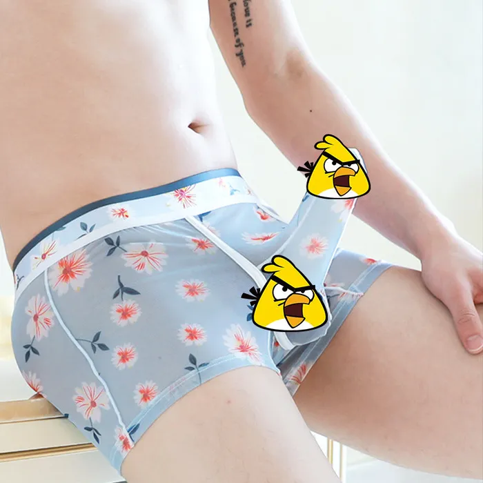 Versaley Female Sex Toys Ultrathin Mesh Printed Separate Mens Boxer Brief Versaley Female Sex Toys Ultrathin Mesh Printed Separate Mens Boxer Brief