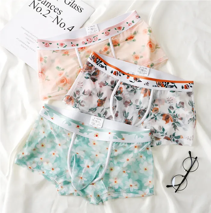 Versaley Female Sex Toys Ultrathin Mesh Printed Separate Mens Boxer Brief Versaley Female Sex Toys Ultrathin Mesh Printed Separate Mens Boxer Brief