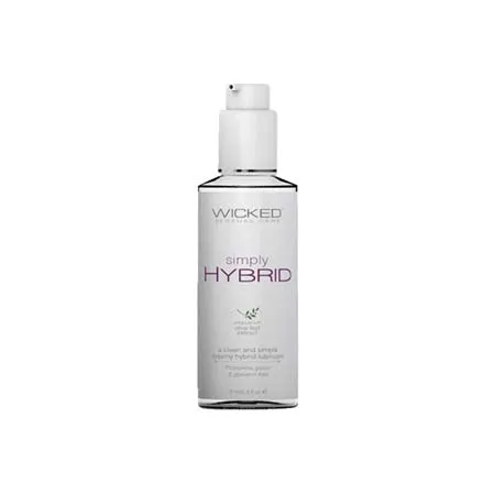 Wicked Simply Hybrid Lubricant Wicked Sensual Care Collection Lubricants