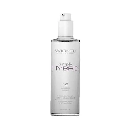 Wicked Simply Hybrid Lubricant Wicked Sensual Care Collection Lubricants