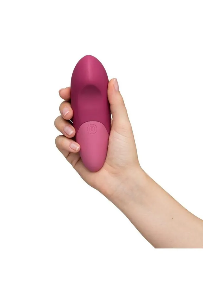 Womanizer Womanizer Vibe Rechargeable Silicone Clitoral Vibrator Dusky Female Sex Toys